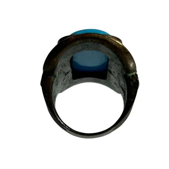 Turquoise Statement Ring - Picture 3 of 11